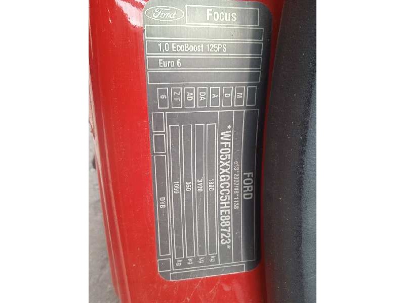 ford focus del año 2018