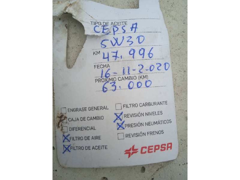 kia carens ( ) del año 2014