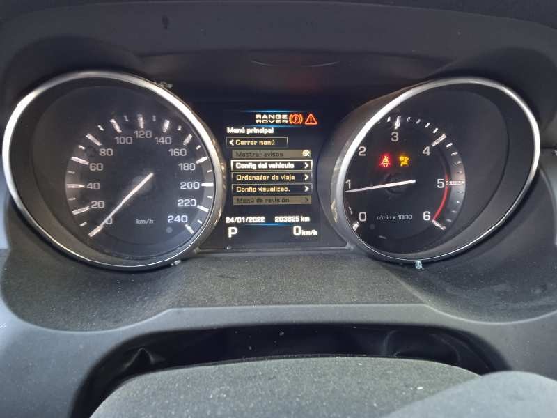 land rover evoque del año 2012