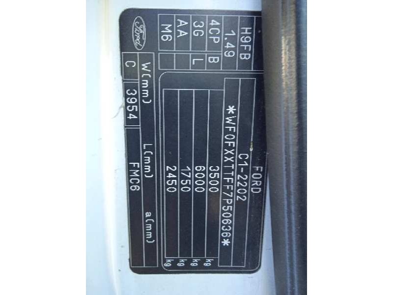 ford transit caja cerrada ´06 del año 2008