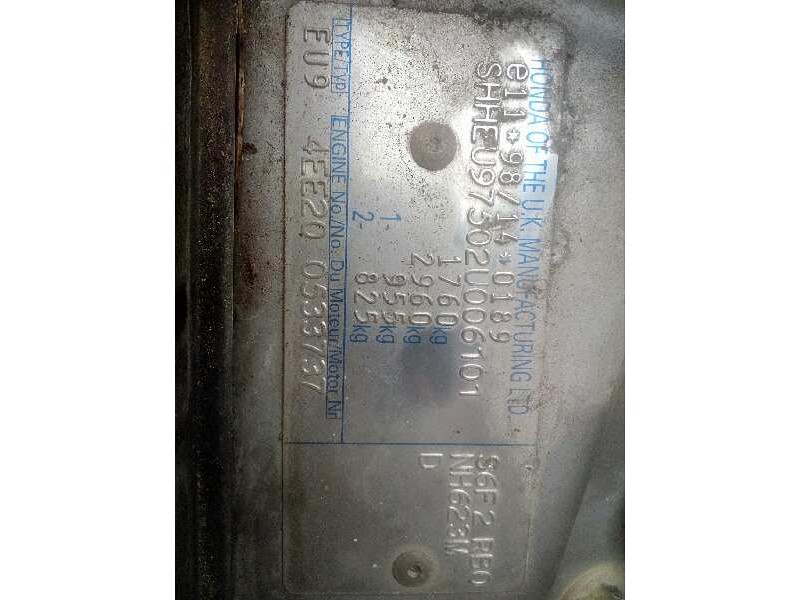 honda civic berlina 5 (eu7/8) del año 2002