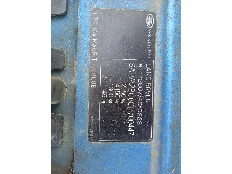 land rover evoque del año 2012