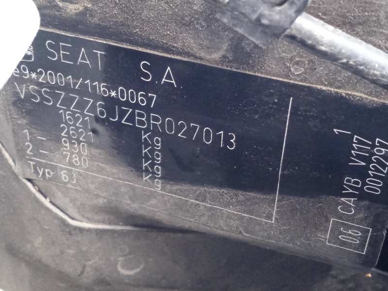 seat ibiza (6j5) del año 2010