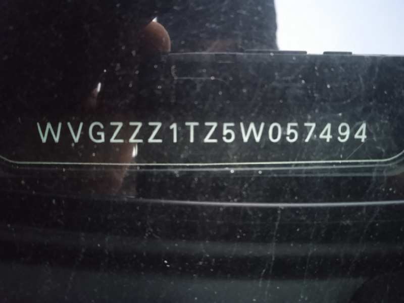 volkswagen touran (1t1) del año 2004