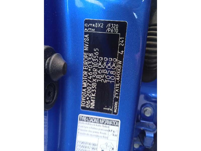 toyota c-hr del año 2021