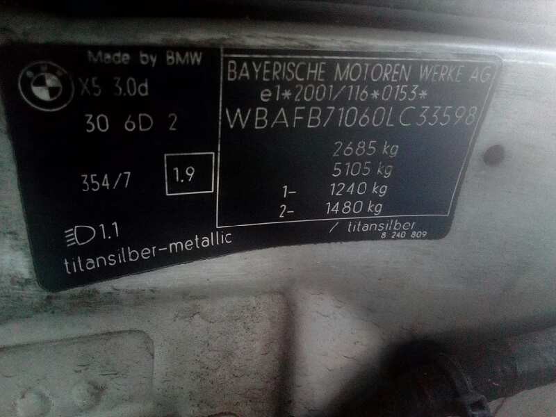 bmw x5 (e53) del año 2004