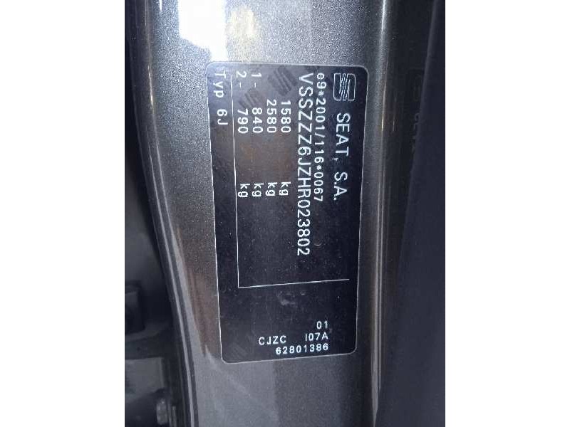 seat ibiza (6p1) del año 2016