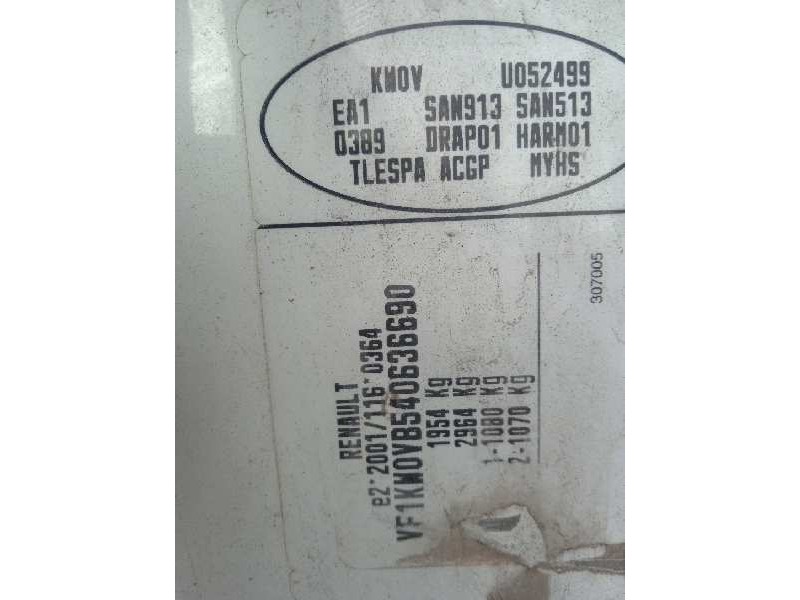 renault kangoo (f/kc0) del año 2008