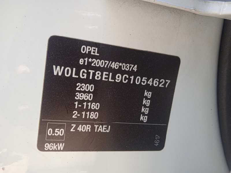 opel insignia sports tourer del año 2012