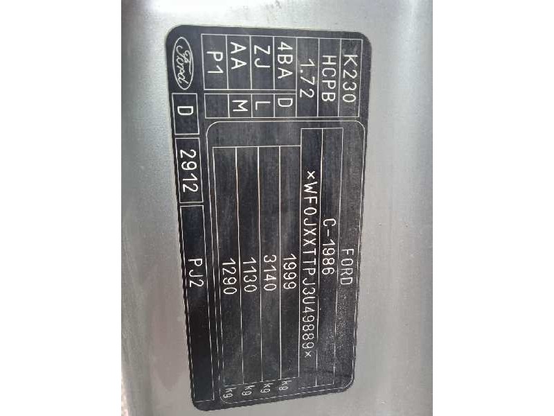 ford transit connect (tc7) del año 2003