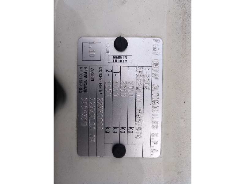 fiat doblo (119) del año 2009