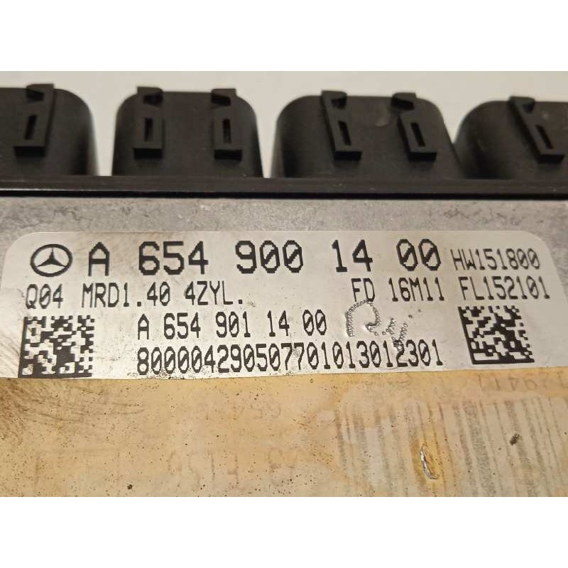 Recambio de centralita motor uce para mercedes-benz clase e familiar (bm 213) e 220 d (213.204) referencia OEM IAM A6549001400  