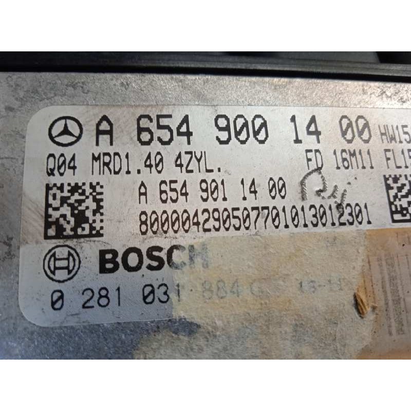 Recambio de centralita motor uce para mercedes-benz clase e familiar (bm 213) e 220 d (213.204) referencia OEM IAM A6549001400  