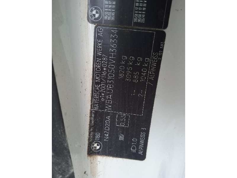 bmw serie 1 berlina (e81/e87) del año 2008