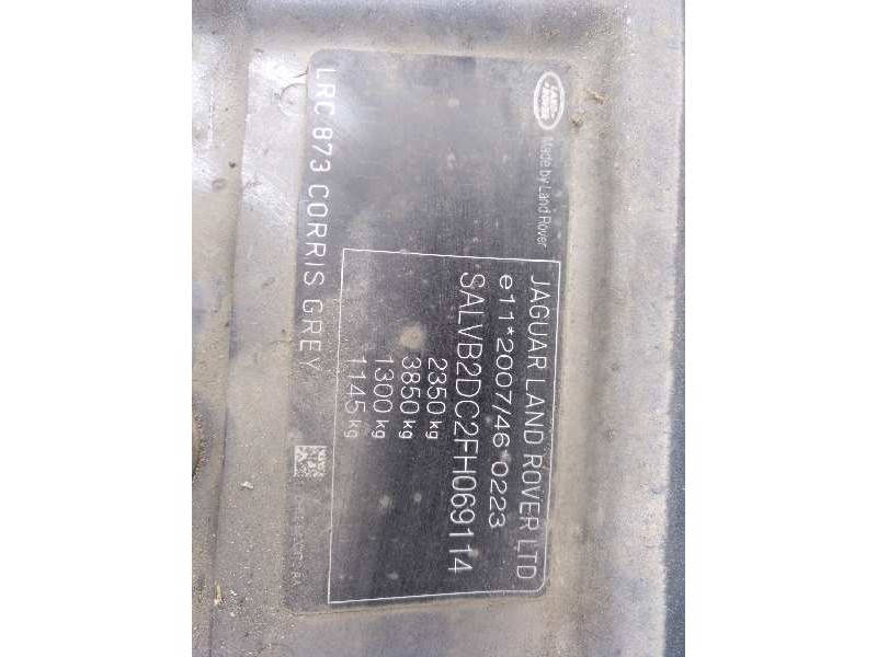 land rover evoque del año 2015