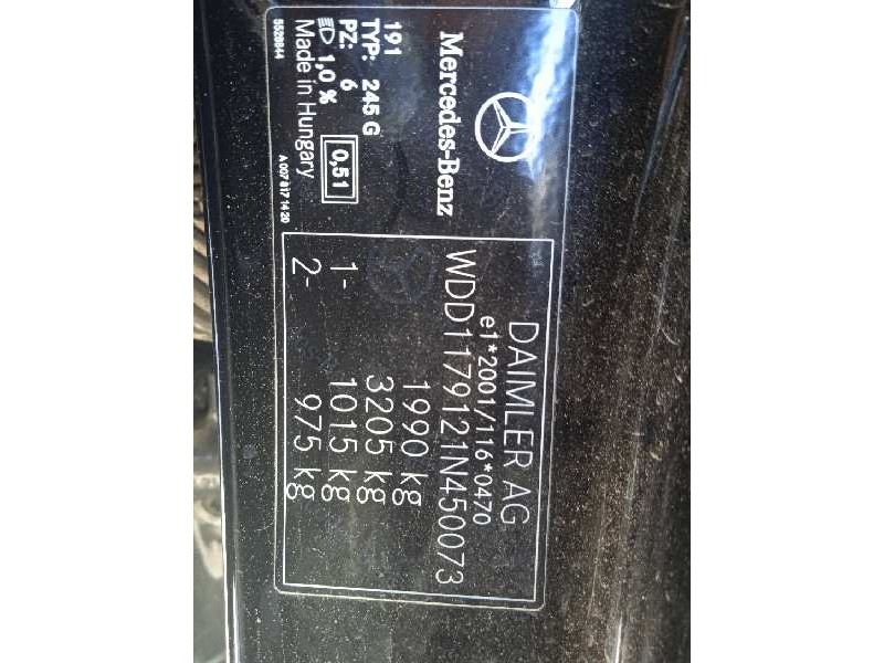 mercedes-benz clase cla (w117) del año 2016