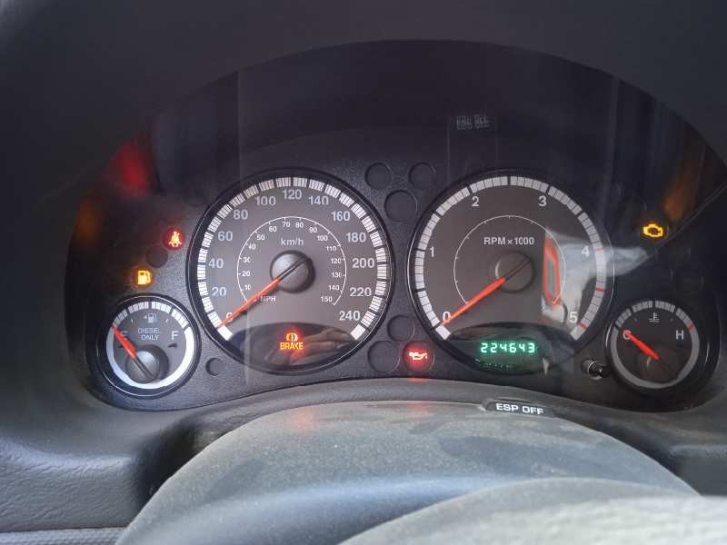 jeep cherokee (kj) del año 2007