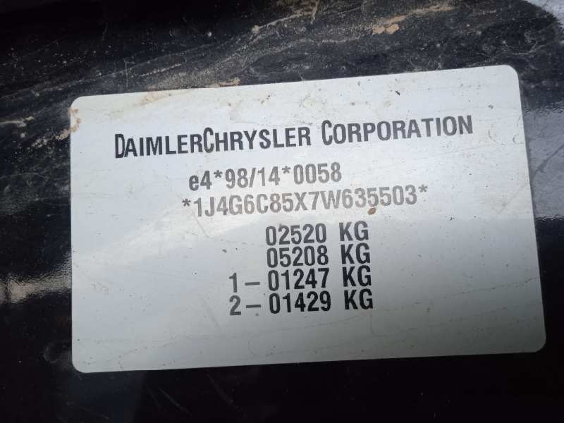 jeep cherokee (kj) del año 2007