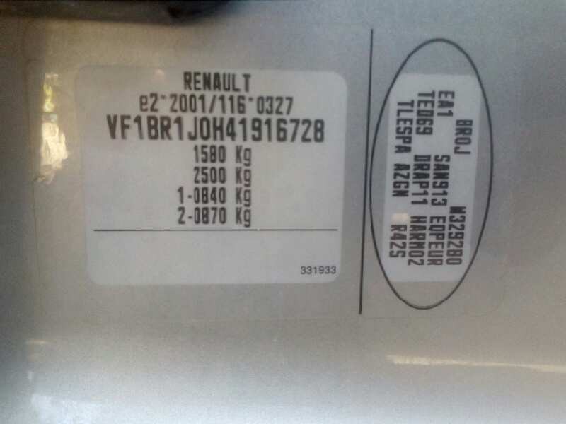 renault clio iii del año 2009