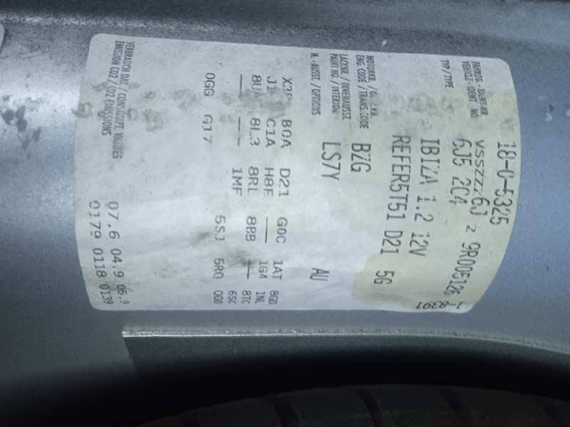 seat ibiza (6j5) del año 2008