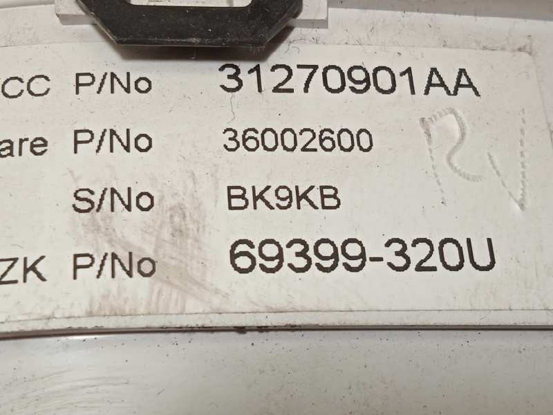 Recambio de cuadro instrumentos para volvo v60 kombi 2.0 diesel cat referencia OEM IAM 31270901AA  31270901