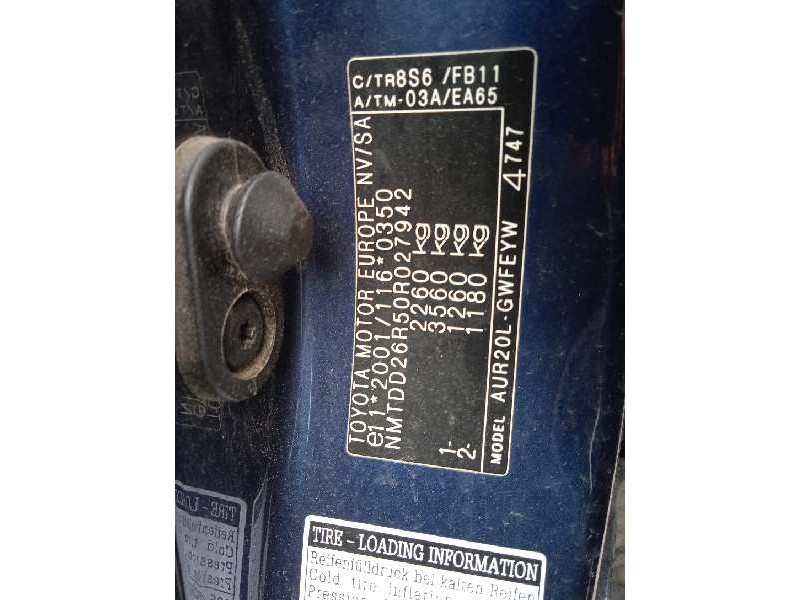 toyota verso del año 2010