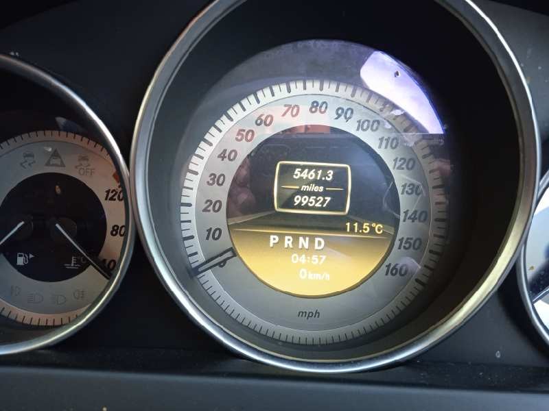 mercedes-benz clase c (w204) coupe del año 2012