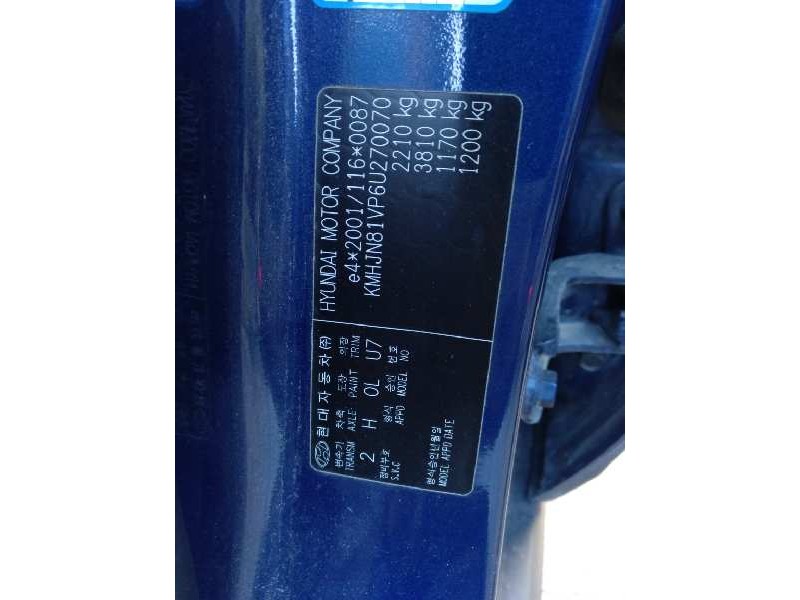 hyundai tucson (jm) del año 2005