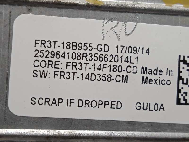 Recambio de pantalla multifuncion para ford mustang basis referencia OEM IAM FR3T18B955GD  