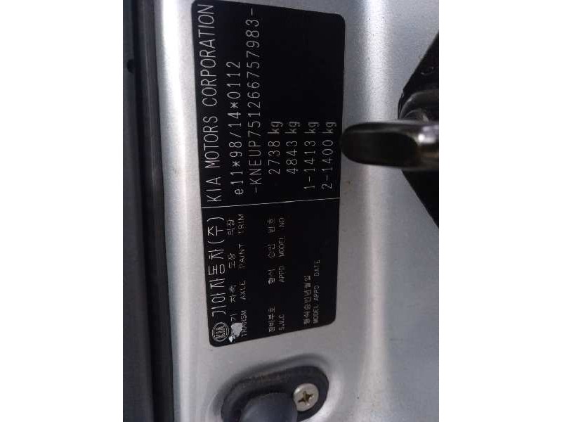 kia carnival ii del año 2006