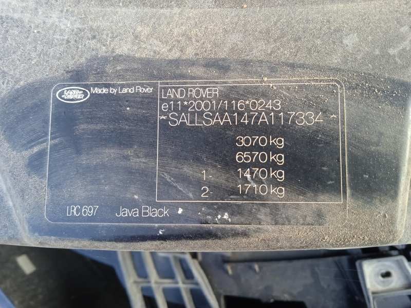 land rover range rover sport del año 2007