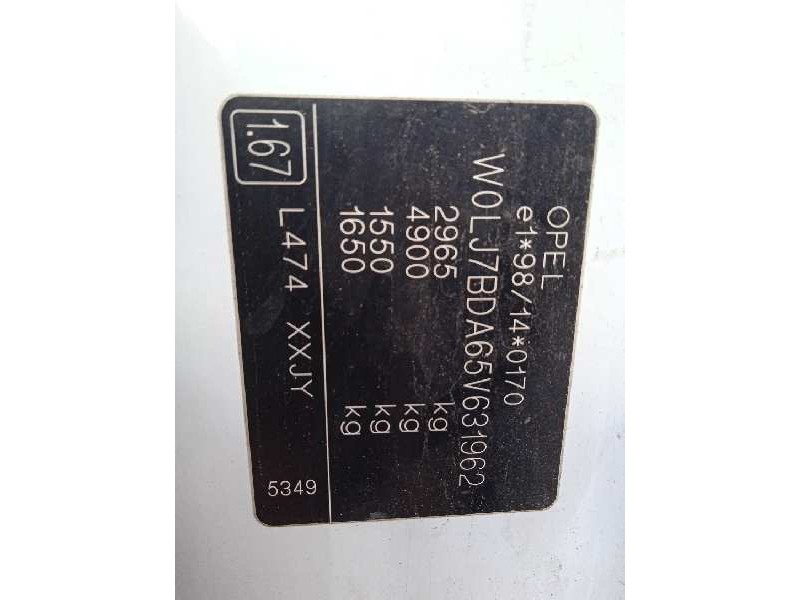 opel vivaro del año 2006