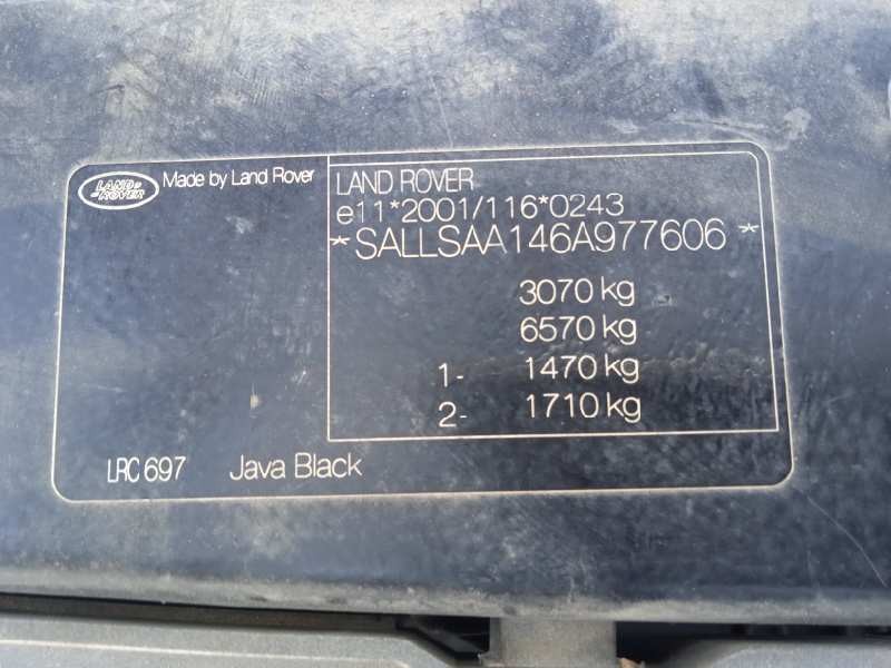 land rover range rover sport del año 2006