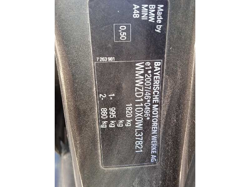 bmw mini countryman (r60) del año 2014