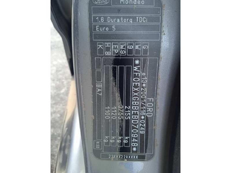 ford mondeo ber. (ca2) del año 2011