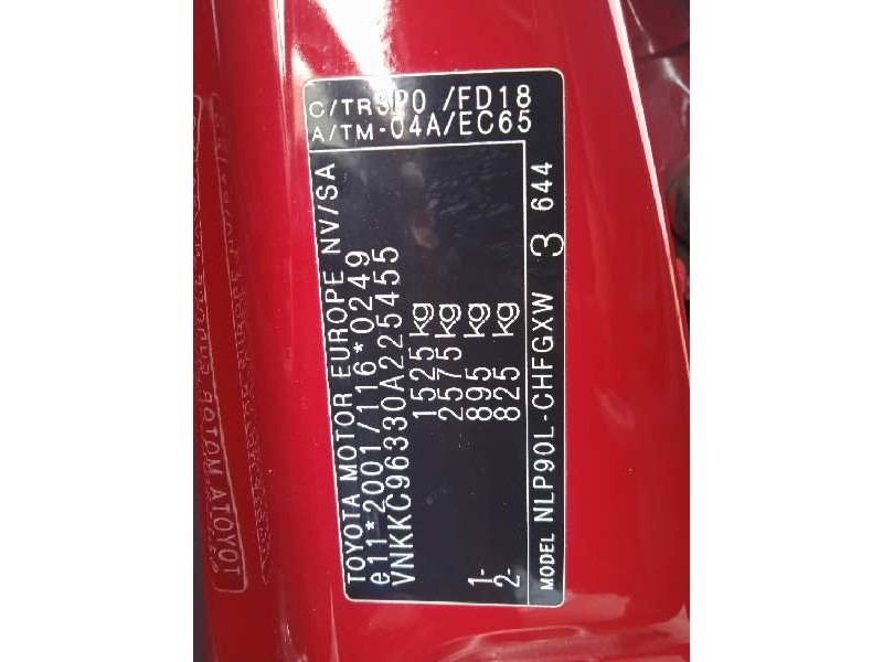 toyota yaris del año 2009