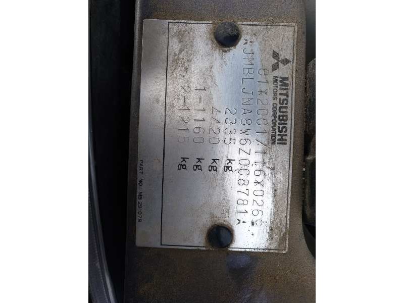 mitsubishi grandis (na0w) del año 2005