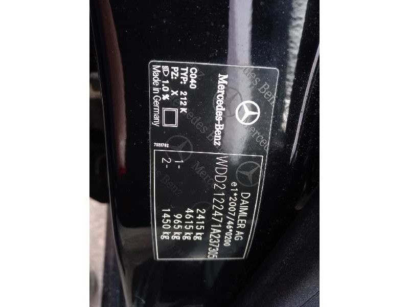 mercedes-benz clase e (w212) familiar del año 2010