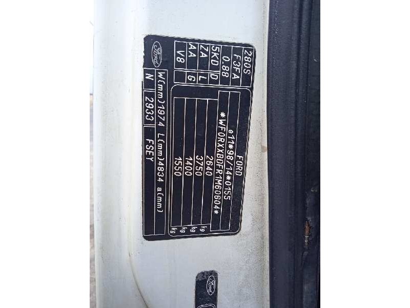 ford transit mod. 2000 combi del año 2002