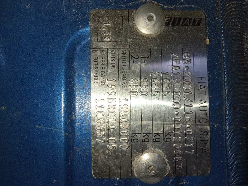 fiat grande punto (199) del año 2006