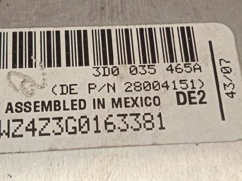 Recambio de modulo electronico para volkswagen phaeton (3d3/3d7) tdi v6 4motion (5 asientos) referencia OEM IAM 3D0035465A  