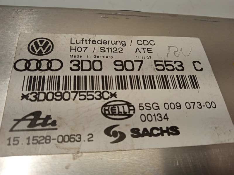 Recambio de centralita suspension para volkswagen phaeton (3d3/3d7) tdi v6 4motion (5 asientos) referencia OEM IAM 3D0907553C  