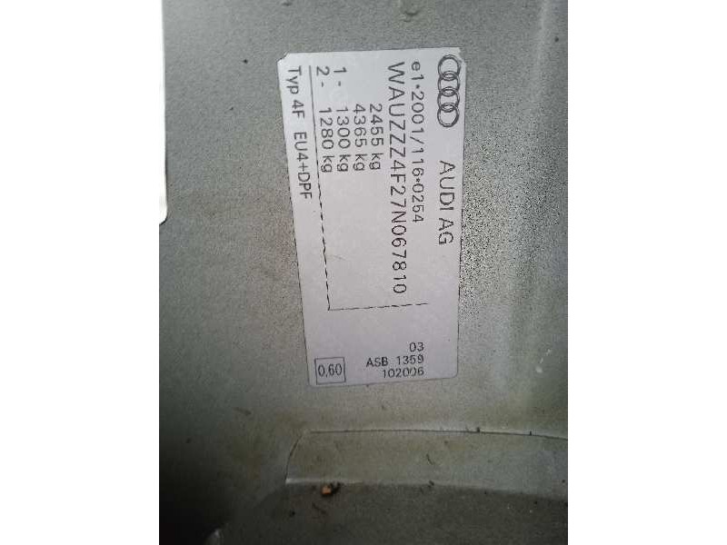 audi a6 avant (4f5) del año 2007