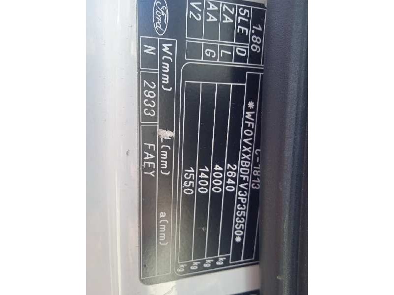 ford transit caja cerrada, media (fy) (2000 =>) del año 2004