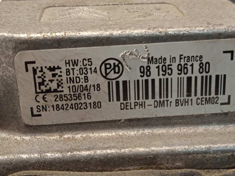 Recambio de modulo electronico para citroën c4 cactus shine referencia OEM IAM 9819596180  