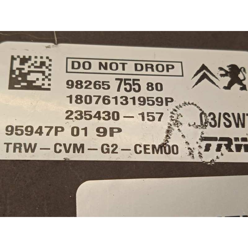 Recambio de modulo electronico para citroën c4 cactus shine referencia OEM IAM 9826575580  