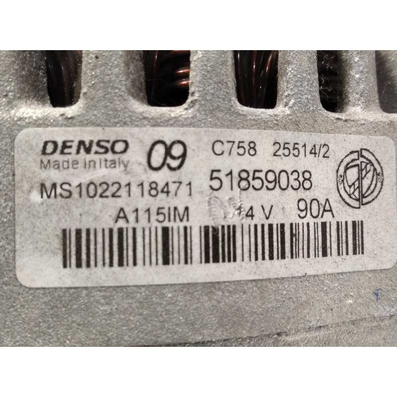 Recambio de alternador para fiat nuova 500 (150) blackjack referencia OEM IAM 51859038  MS1022118471