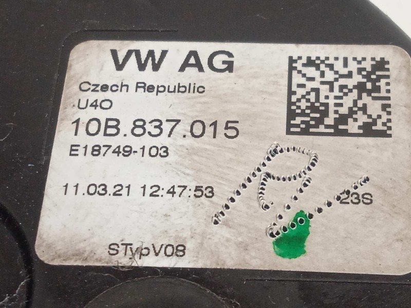 Recambio de cerradura puerta delantera izquierda para volkswagen t-cross 1.0 tsi referencia OEM IAM 10B837015  