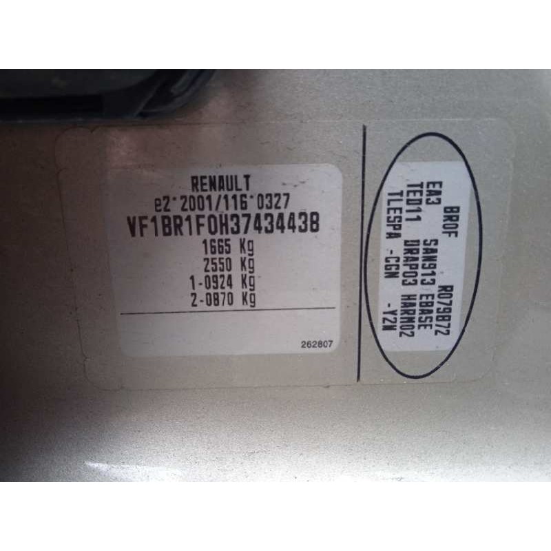 renault clio iii del año 2007