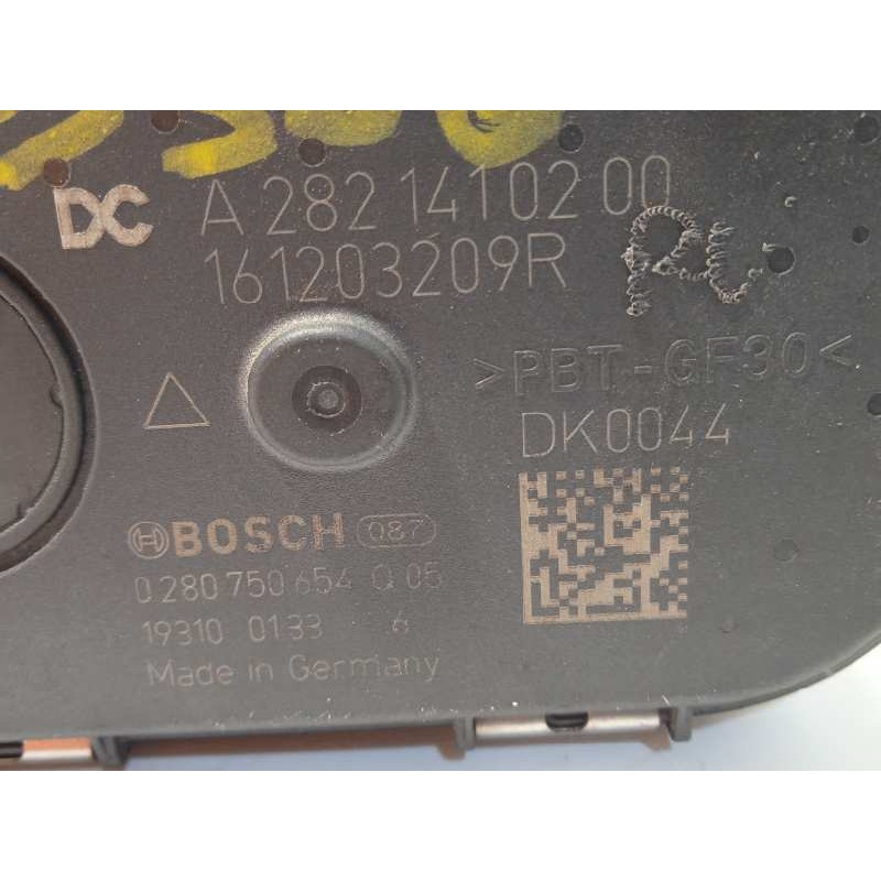 Recambio de caja mariposa para renault kadjar 1.3 tce referencia OEM IAM A2821410200 0280750654 161203209R